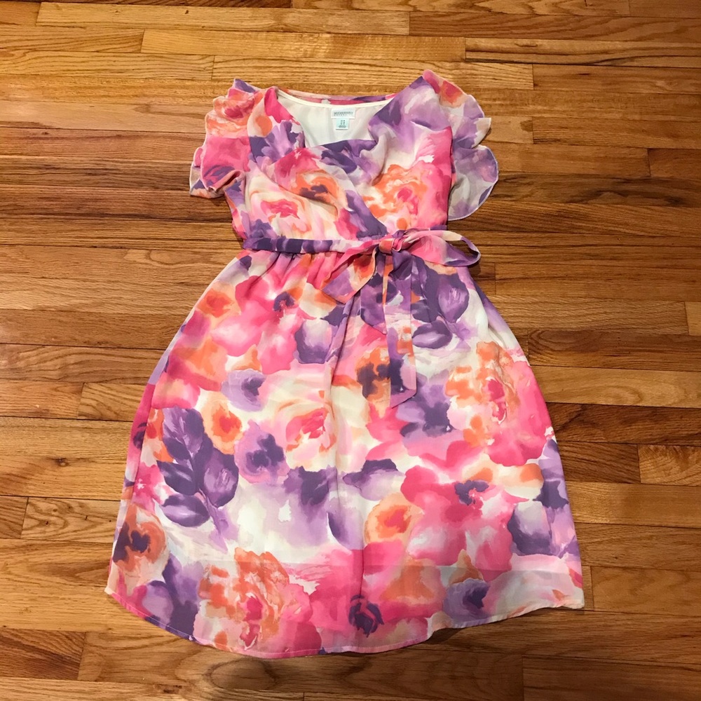 Motherhood maternity floral dress